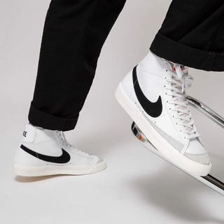 Giày Nike Blazer Mid '77 White Black
