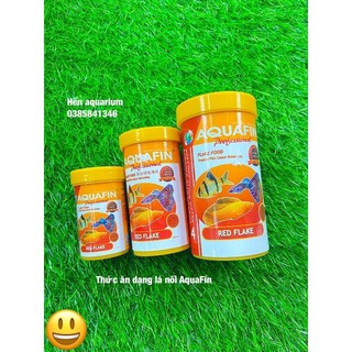 Aquafin red flake - thức ăn lá dạng mỏng giàu dinh dưỡng cho cá cảnh