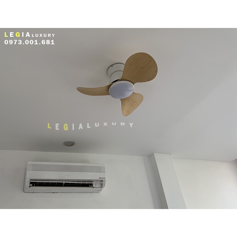Quạt Trần Mini Giá Rẻ Lê Gia LGFAN730V | Quạt Trần Phòng Ngủ Cho Bé