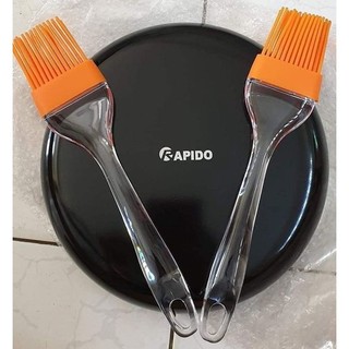 Chổi quét dầu silicon rapido 22,5 x4,7 cm- cán nhựa trong&