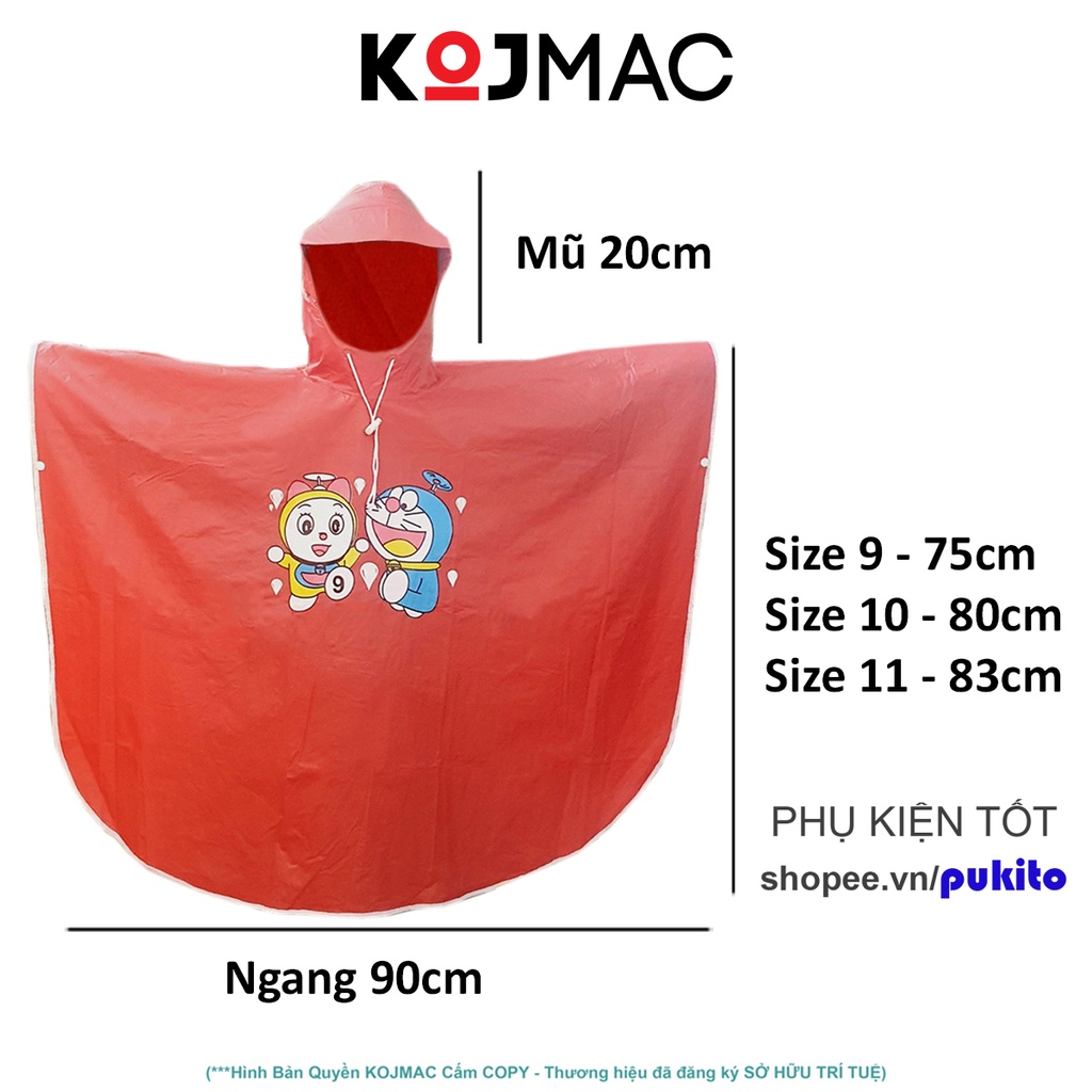 Áo Mưa Trẻ Em Giá Rẻ CASEVA