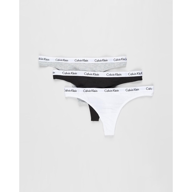 Set 3 quần Calvin Klein thongs S,M,L