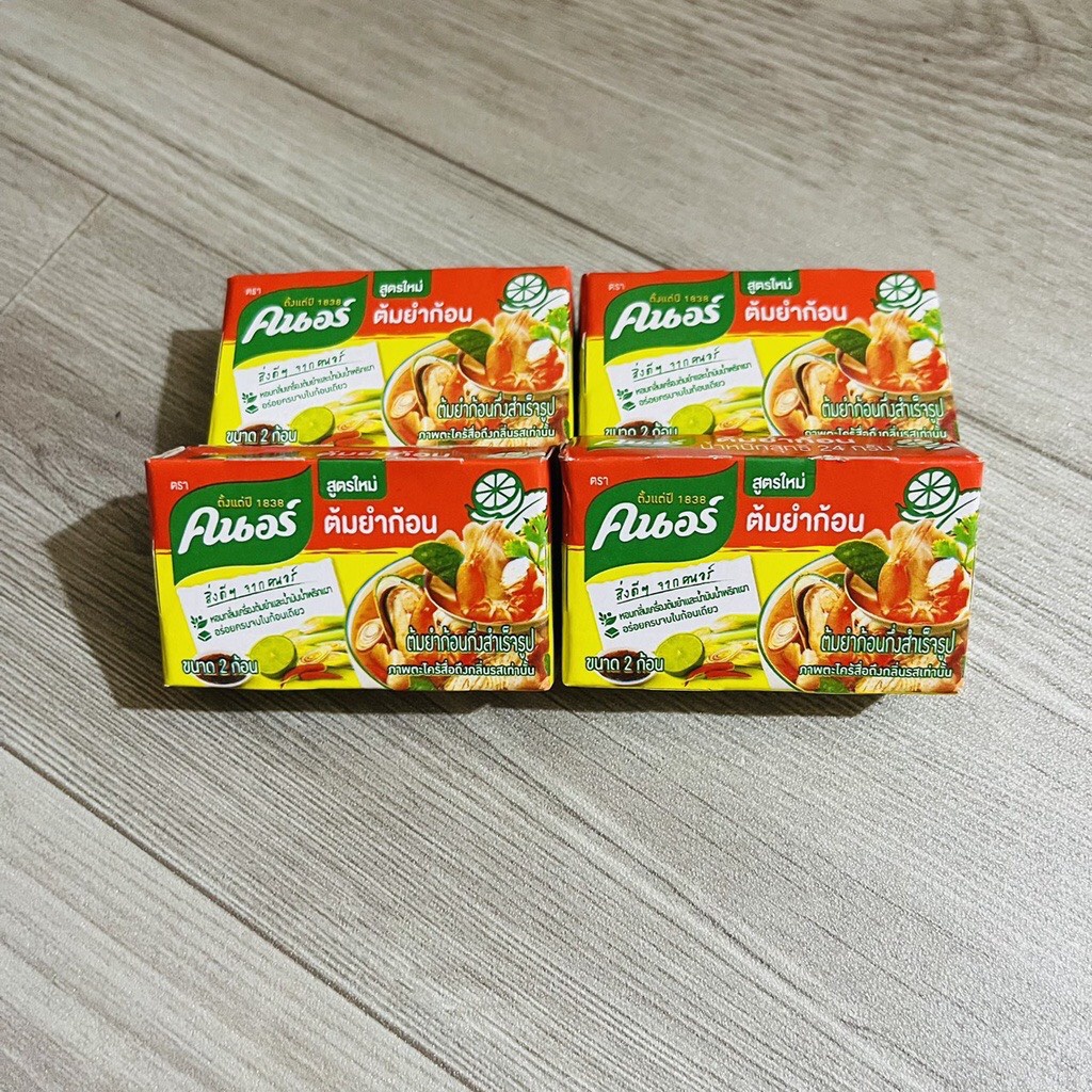 Viên thả lẩu knorr chua cay Thái Lan (1 viên)