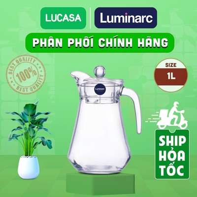 Bình Nước Thủy Tinh Luminarc Arc 1L- L2635 | Phân Phối Chính Hãng