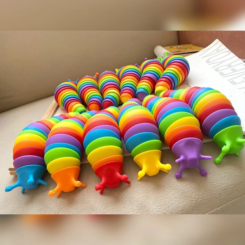 Con Quay Đồ Chơi Fidget Spinner 3D HìNh Côn TrùNg Vui NhộN Cho Trẻ Em