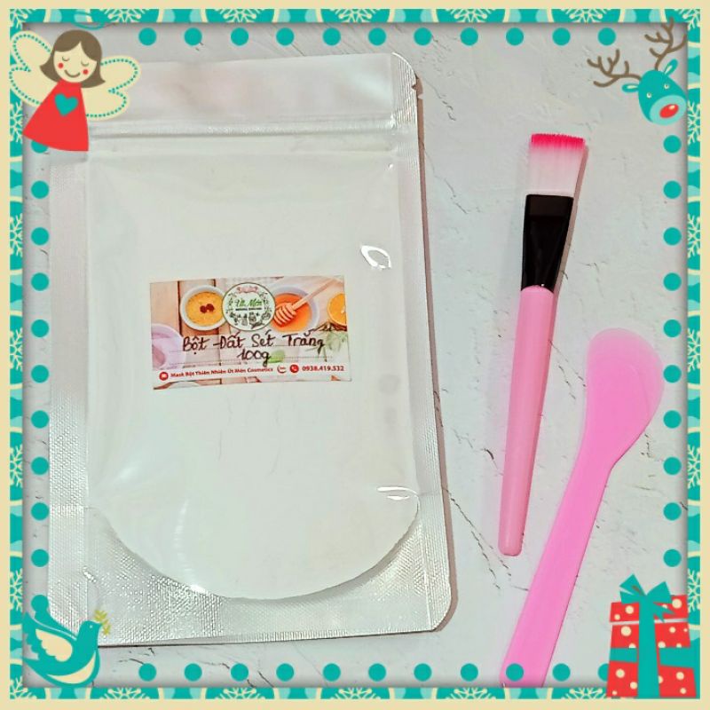 500g bột đất sét xám /đất sét trắng Pháp handmade