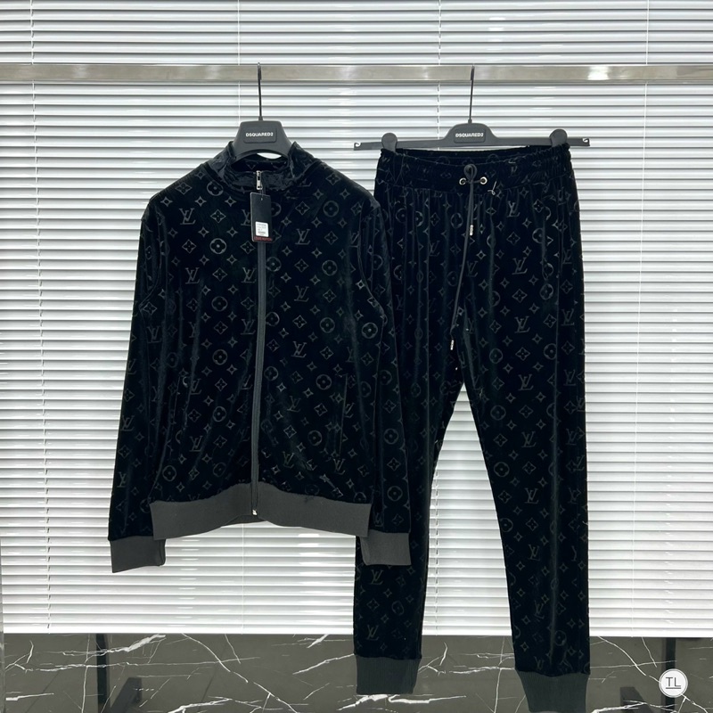 Bộ Nỉ Nhung Hoạ Tiết LV