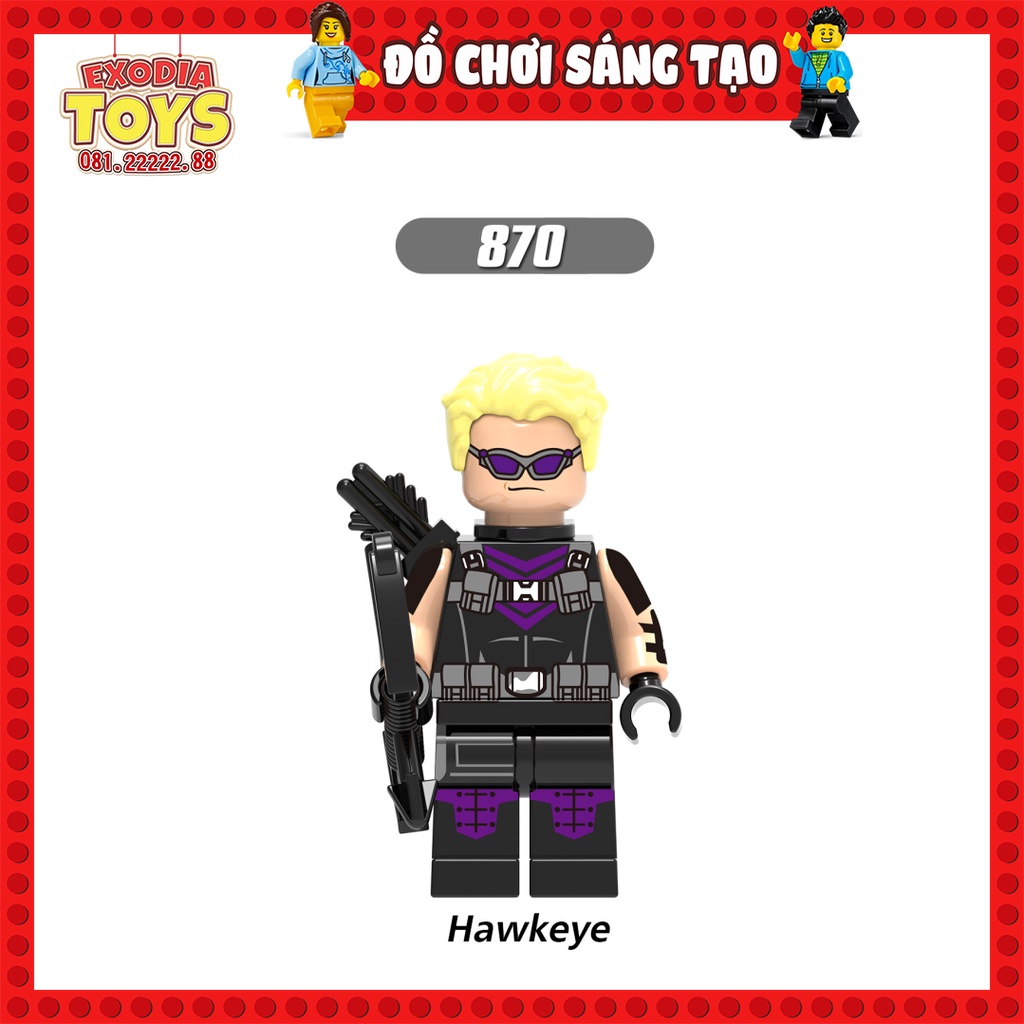 Xếp hình Minifigure Marvel Biệt đội siêu anh hùng Avengers Cuộc Chiến Vô Cực - Đồ Chơi Lắp Ghép Sáng Tạo - XINH X0192