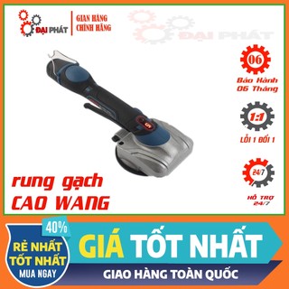 Máy rung, hít gạch caowang tp701, máy ốp lát gạch men cầm tay dùng pin 12v