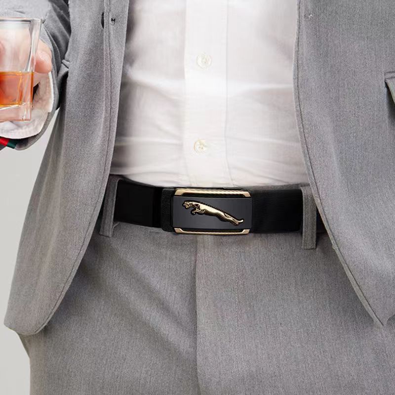 Thắt Lưng Da Dây nịt nam Cao Cấp khóa tự động 110cm-130cm x 3.5cm-106