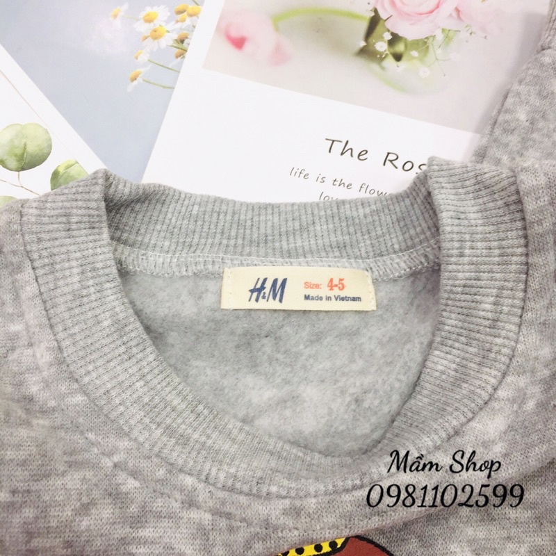 Bộ HM nỉ bé gái