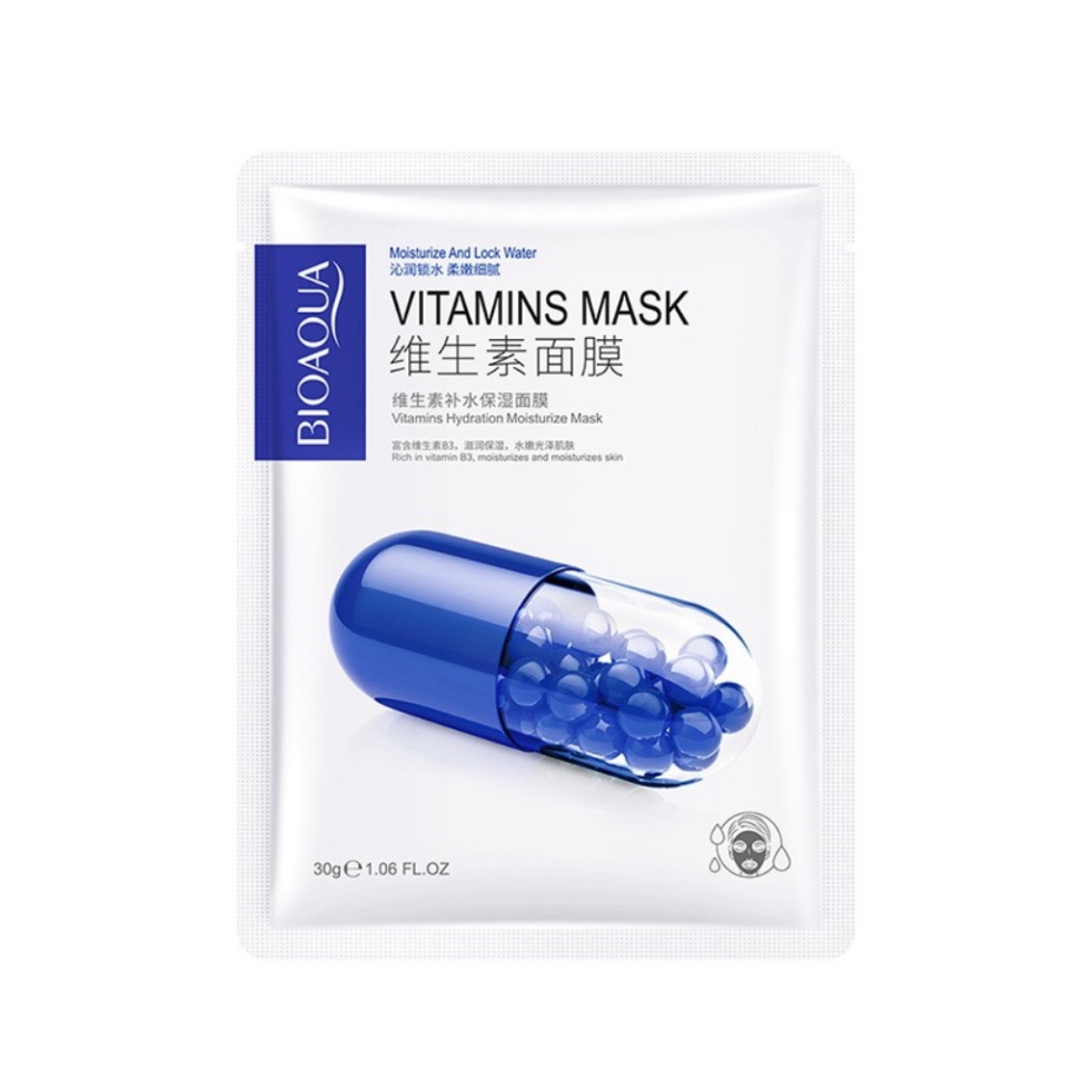 Mặt Nạ Vitamins Mask Bioaqua Se Khít Lỗ Chân Lông DANA