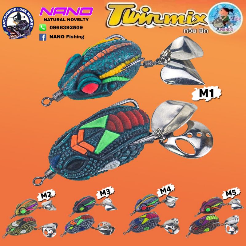 Nhái hơi TWIN MIX New Face từ NICK ARMANDO