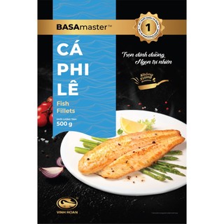 COMBO 4 Gói Cá BaSa Phi Lê Xuất Khẩu Loại 1 : 2 Cá Nguyên Miếng 500g + 2 Cá Cắt Miếng 1kg