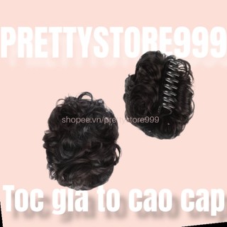 💕TÓC BÚI💕 TÓC BÚI KẸP DÁNG XOĂN