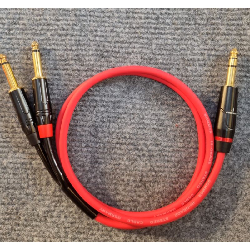 Dây 1 đầu 6 ly St ra 2 đầu 6 ly mono