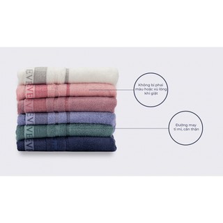 [EVERON Chính Hãng] Khăn mặt sợi tre cao cấp 30x50cm, 40*80 (chiếc)