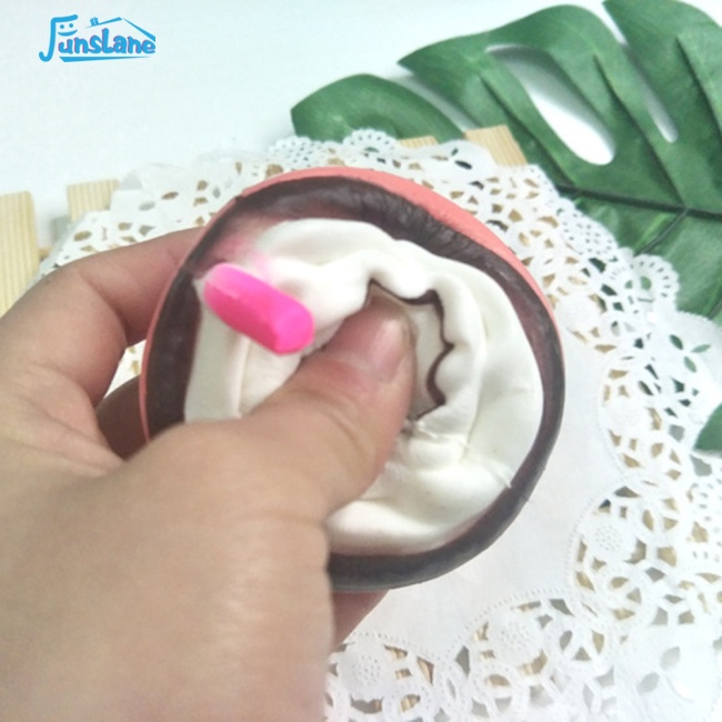 Đồ chơi squishy Giảm Stress Hình Tách Cà Phê Và Kem Dễ Thương Cho Bé