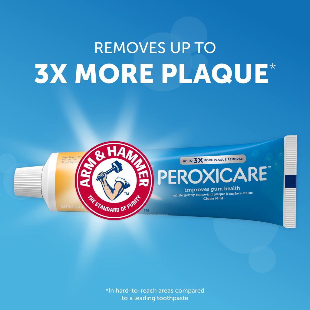 Kem đánh răng giúp nếu khỏe Arm & Hammer Peroxicare Toothpaste Clean Mint Flavor 170g