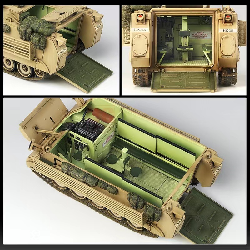 Mô hình 3G id-mỹ lắp ráp chiến xa 13211 mỹ M113A3 bọc thép chở quân nhân 1/35