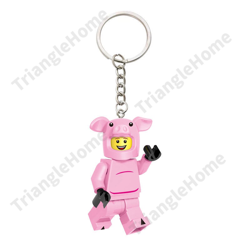Móc Khóa Hình Lego Hình Chú Cá Mập Dễ Thương