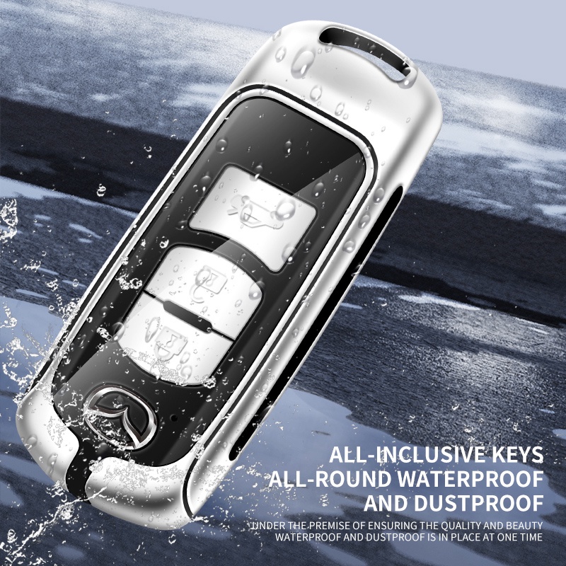 Bao Da Bảo Vệ Chìa Khóa Xe Hơi mazda 2 3 5 6 Cx-4 Cx-5 Cx-7 Cx-9 Cx-3 Cx5 mazda 2