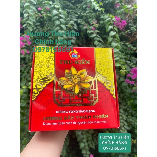 Hương vòng thảo mộc hảo hạng Thu Hiền, nhang Thu hiền chính hãng, hàng cao cấp