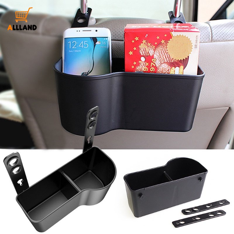 1 Giá Đỡ Cốc Nước / Điện Thoại Bằng Nhựa Gắn Ghế Ngồi Xe Hơi Tiện Dụng