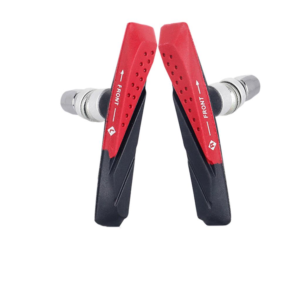 1 Cặp Má Phanh Xe Đạp Leo Núi Braking V / - Khối Cao Su