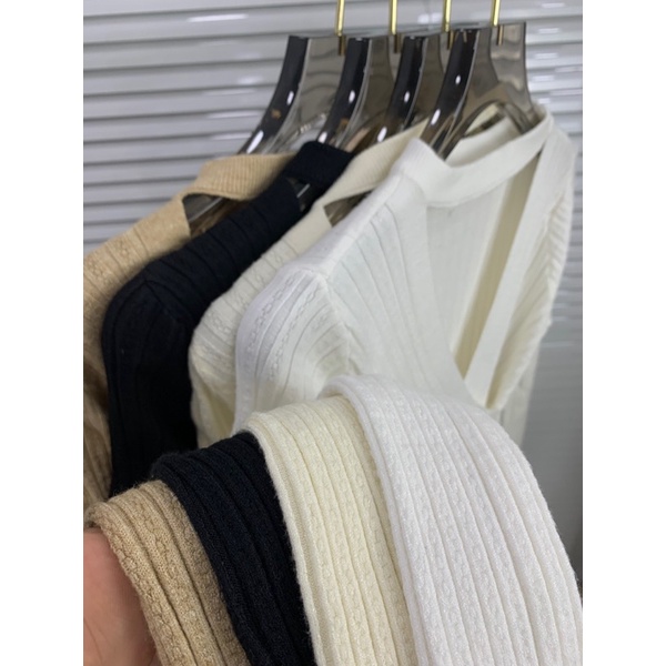 [NEW]ÁO LEN TĂM VẠT CHÉO CỔ CHOCKER 2511 hot hit