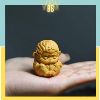 Móc khoá khắc thủ công hình Ngộ Không