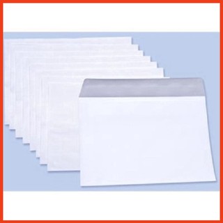Set 10 chiếc phong bì trắng a5 đl 100