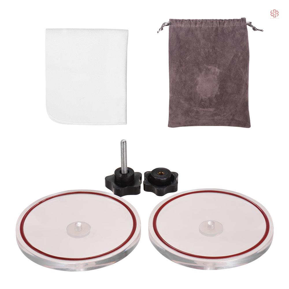 Kẹp Vệ Sinh Đĩa Than Vinyl LP Vinyl Bảo Vệ Chống Thấm Nước Kèm Túi Vải Vệ Sinh