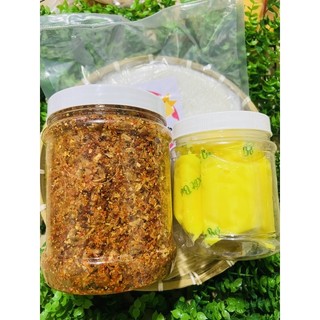 Combo s đặc biệt 600g muối tép 500g bánh tráng 400g bơ