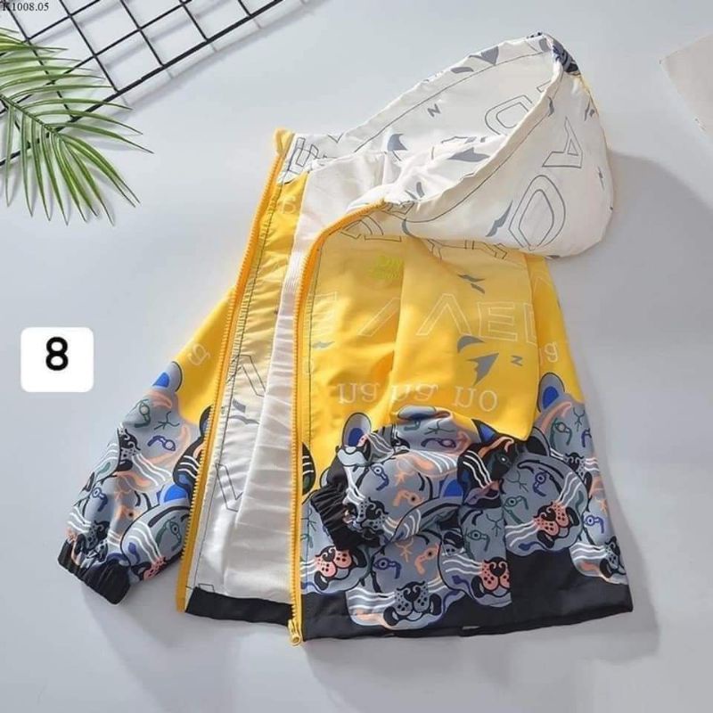 ÁO GIÓ Trẻ Em size Đại dưới 50kg
