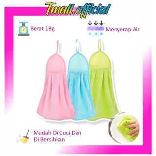Khăn Lau Tay R048 Bằng Sợi Micro Có Móc Treo Tiện Dụng Cho Nhà Bếp