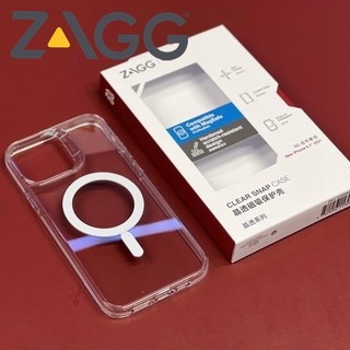 Ốp lưng ZAGG Clear Snap Magnetic cho Smart IPhone 14 Pro Max , 13 Pro max , Lưng cứng viền dẻo cao cấp