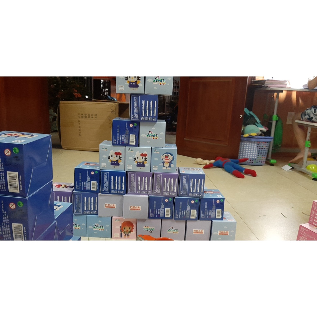 Mô hình lắp ghép lego 3D đáng yêu,đồ chơi sáng tạo phát triển trí tuệ cho bé SUNNY TOYS
