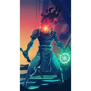 poster game dead cell phong cách retro