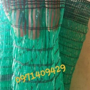 Lưới lan thái màu xanh, đen bóng đẹp che nắng 80% (khổ rộng 2m). Bán theo mét dài.