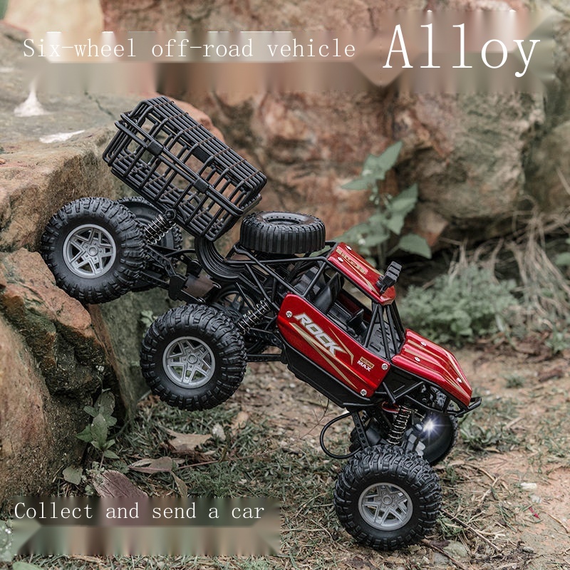 Xe Hơi Đồ Chơi Điều Khiển Từ Xa Bốn Bánh Công Suất Cao Chống Rơi Vỡ Bằng Hợp Kim Có Thể Sạc Lại
