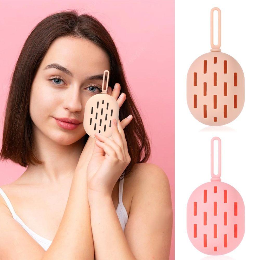 DIACHAVN Hộp Đựng Mút Trang Điểm Mềm Mại Chống Nấm Mốc Ốp