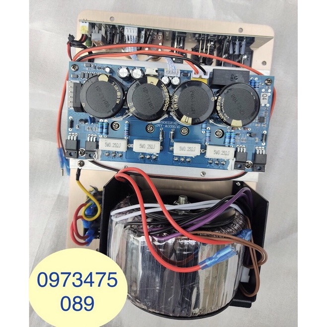 MẠCH SUB ĐIỆN LOẠI 4 SÒ CÓ QUẠT TẢN NHIỆT.KÍCH THƯỚC 20X26CM.