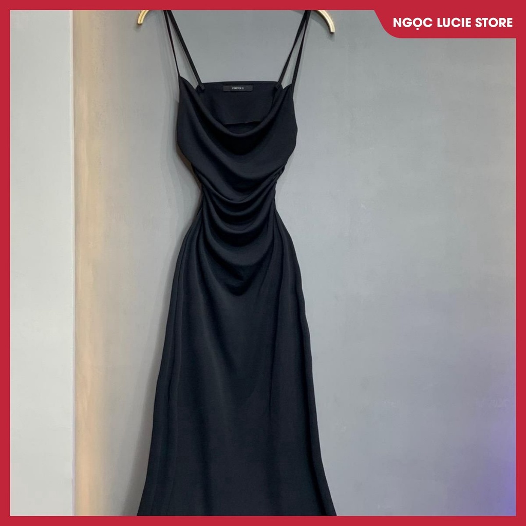 D152 - Đầm maxi solen nhún cao cấp