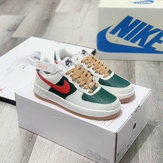 Giày af1 đỏ xanh gucci cổ thấp - giày af1 cổ thấp thời trang cao cấp hottrend 2022