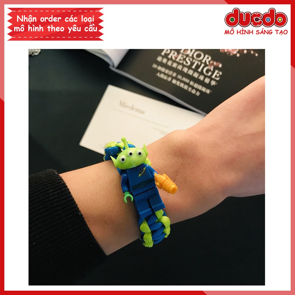 Vòng tay Minifigures nhân vật Goku Toy Story - Đồ chơi Lắp ghép Xếp hình Mô hình Mini