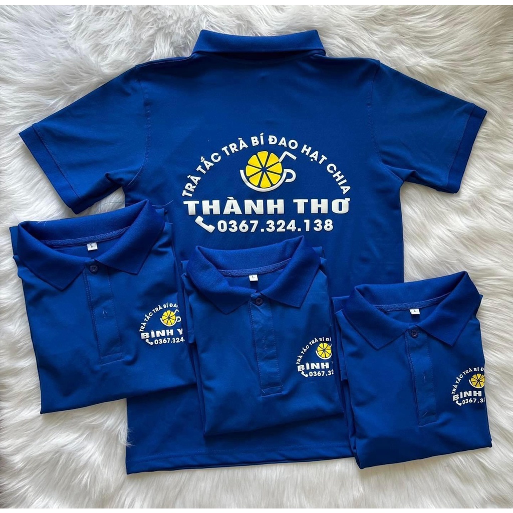 Áo đồng phục nhóm. công ty, gia đình, hội nhóm Chất vải dày dặn thoáng mát , co giản 4 chiều