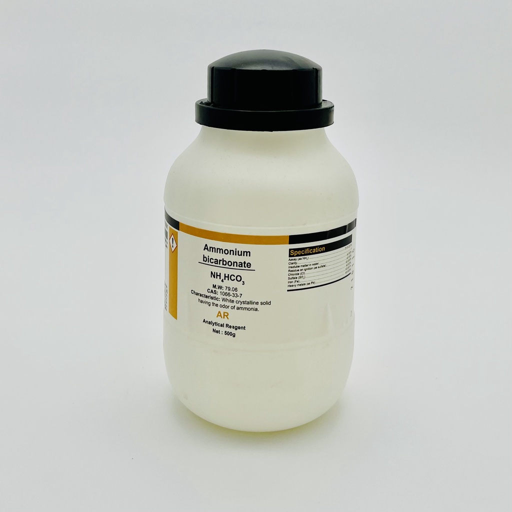 Hóa chất Ammonium Bicarbonate (Ammonium hydrogen carbonate, AR, Xilong, Cas 1066-33-7)
