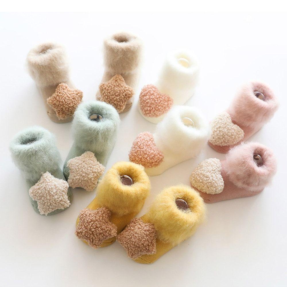 SUMU Tất Nhung Chống Trượt Thời Trang Thu Đông Cho Trẻ Em