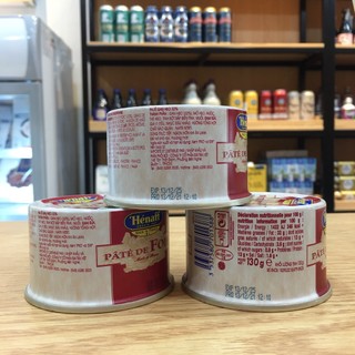 Pate gan heo 32% Henaff 130g